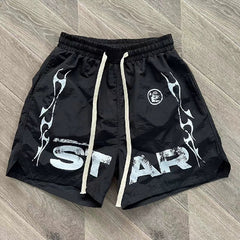 Hellstar Studios Nylon Sports Shorts Black