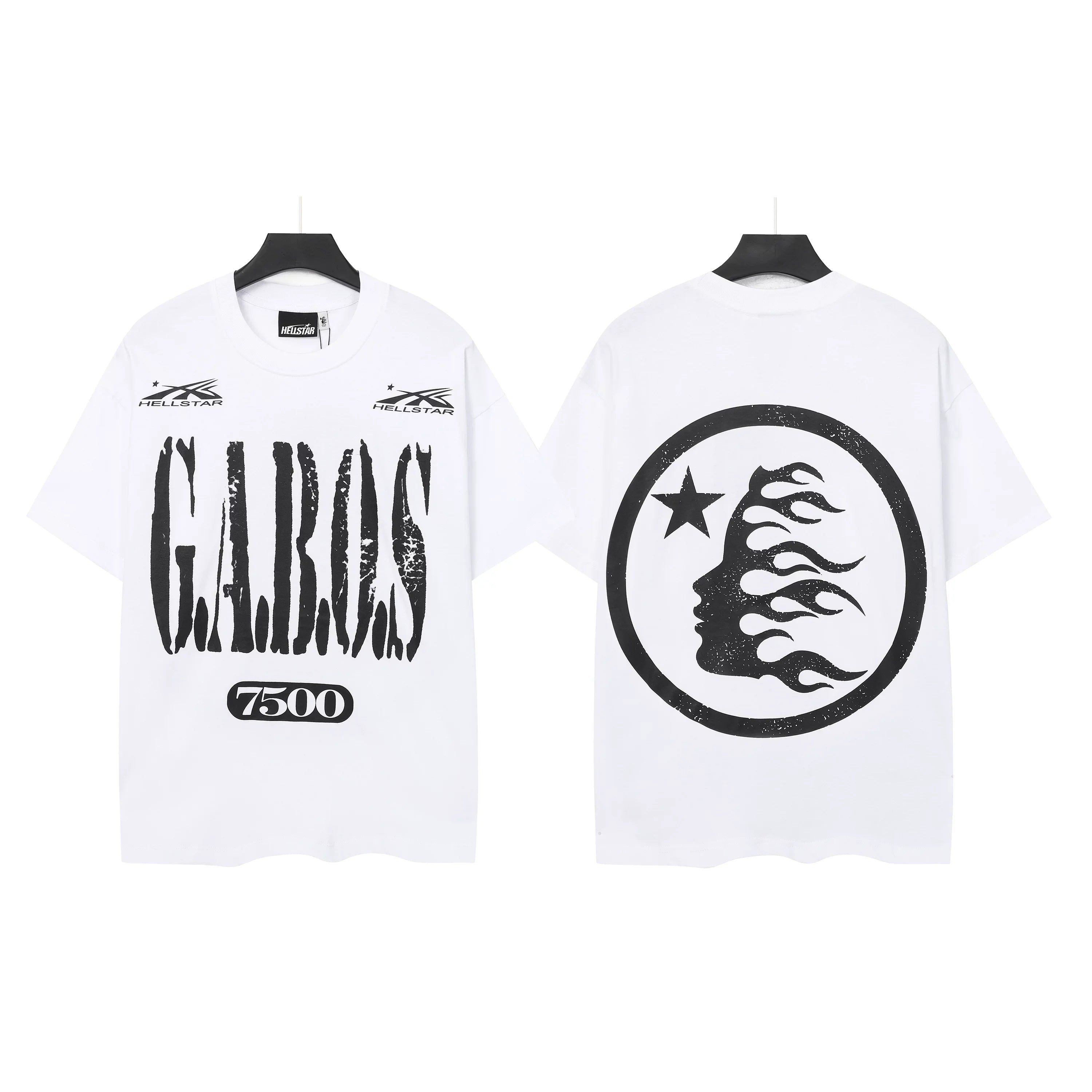 Hellstar Niche Graffiti T-Shirt White