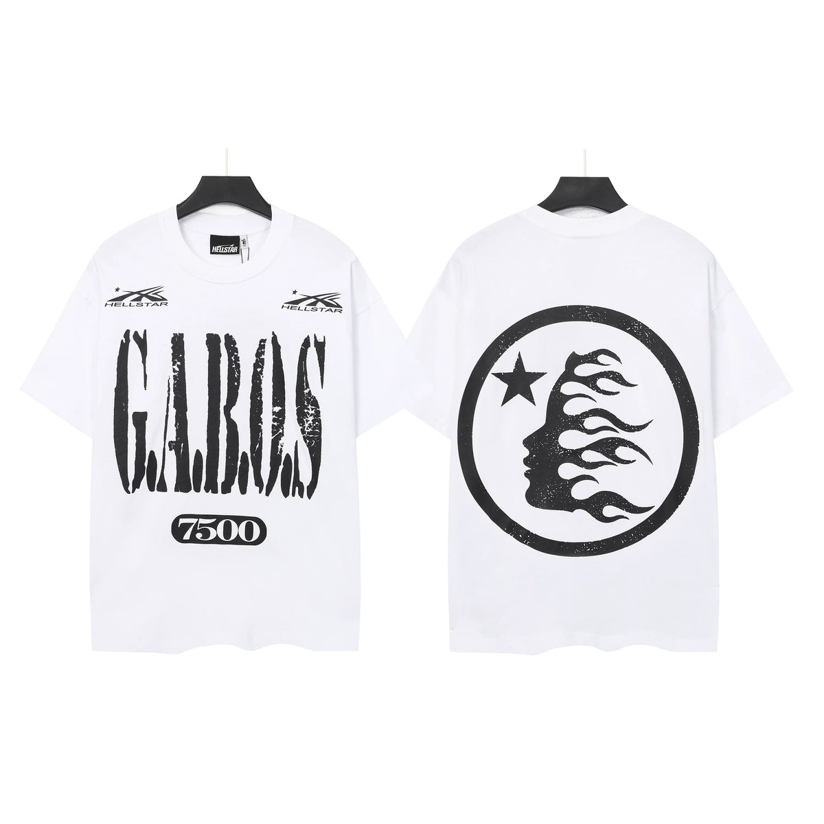 Hellstar Niche Graffiti T-Shirt White