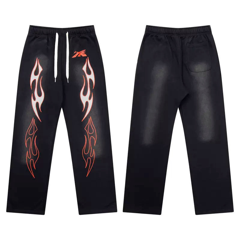 Hellstar Retro Casual Pants Black