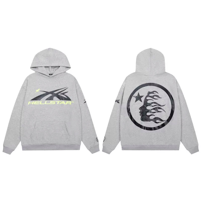 Hellstar High Street VTG Hoodie Grey