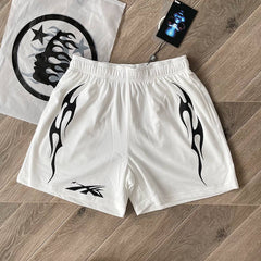 Hellstar Studios Mesh Sports Shorts White/Black