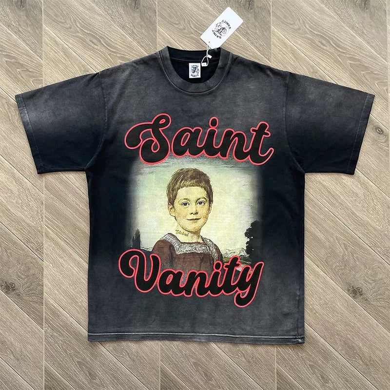 SAINT VANITY Global BHM Girl Attack Graphic T-Shirt