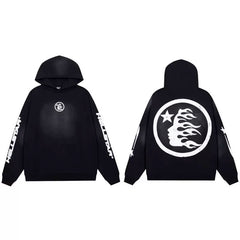 Hellstar High Street Retro Hoodie Black