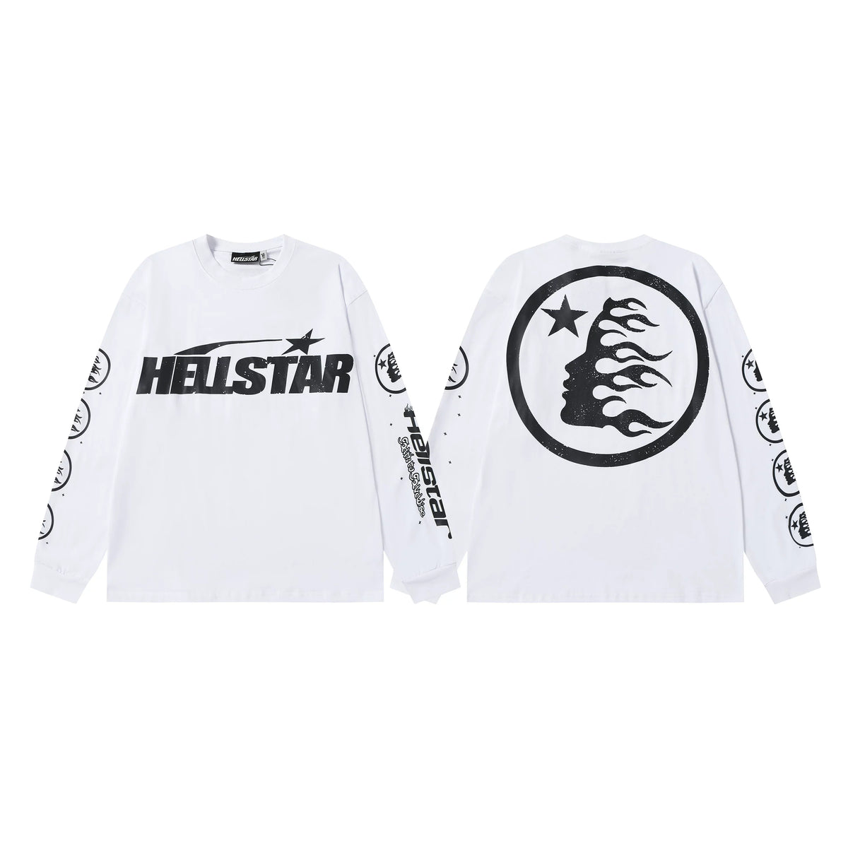 Hellstar Vintage Long Sleeve T-Shirt White