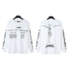 Hellstar Loose Base Long Sleeve White