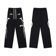 Hellstar Straight Retro Long Pants Black