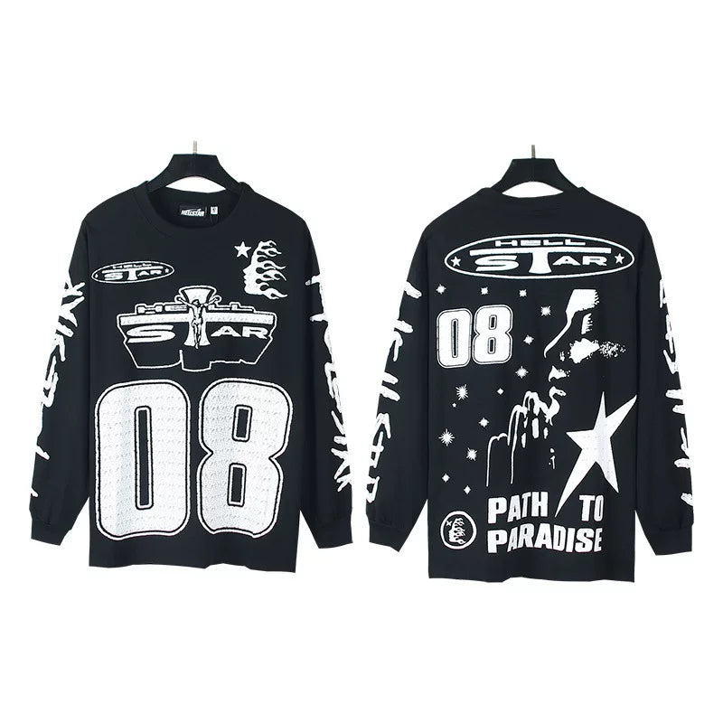 Hellstar Everyday Long Sleeve Tee Black 08