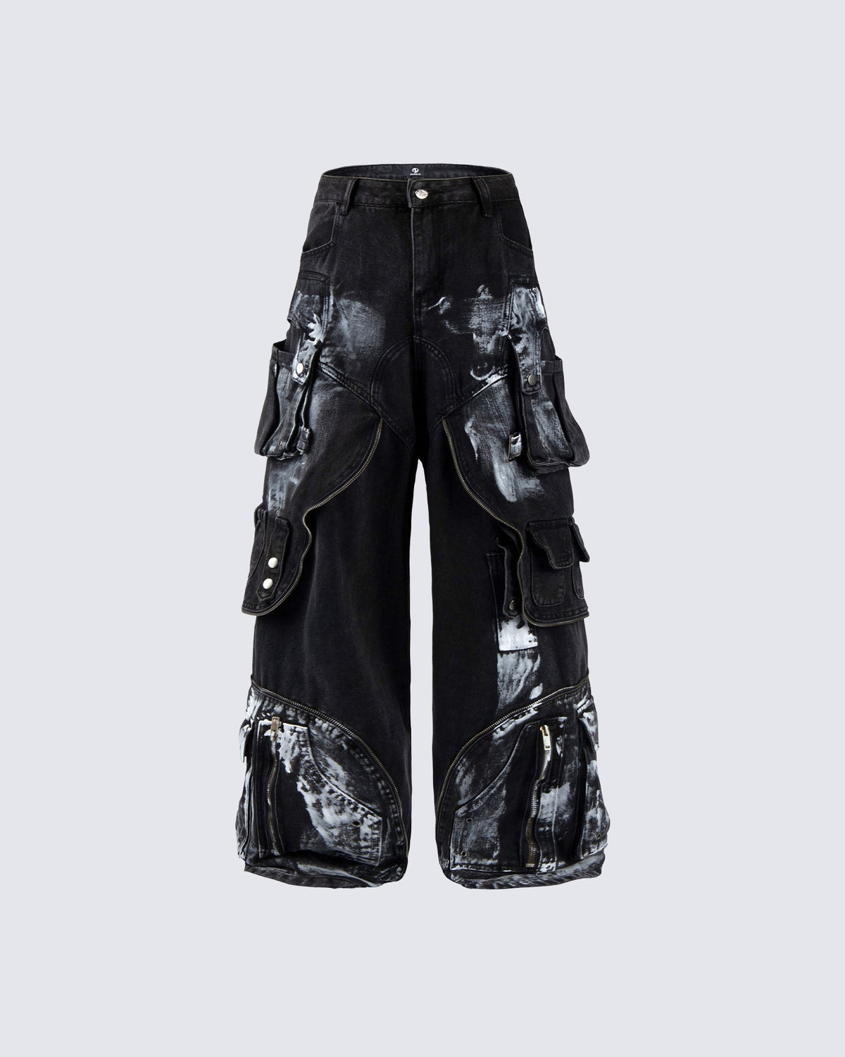 New Washed Multi-Pocket Street Cargo Pants