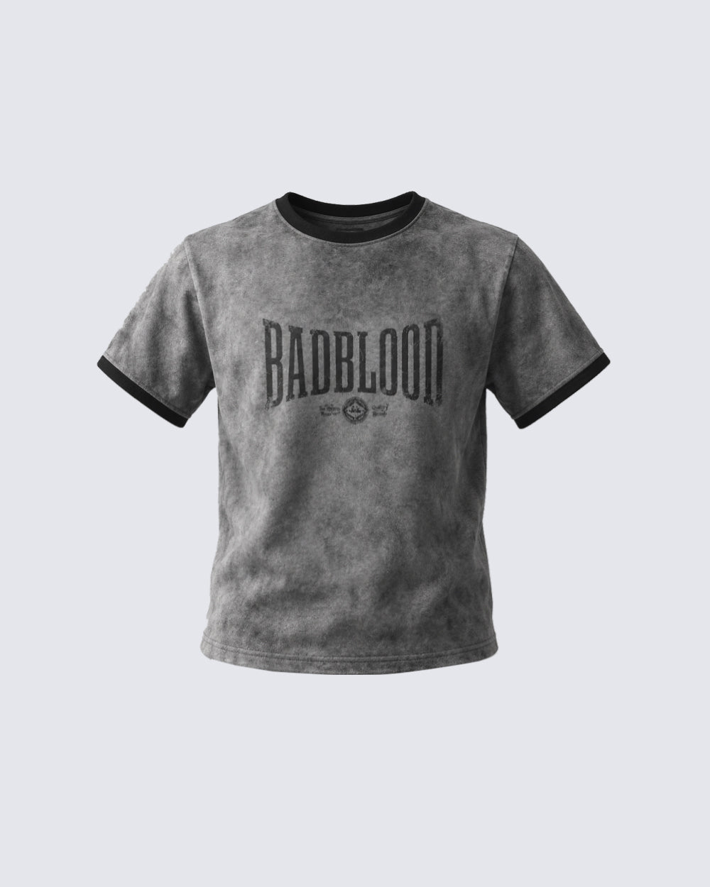 Vintage Washed Graphic Crewneck T-Shirt