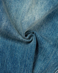 Washed Faded Curved Jeans