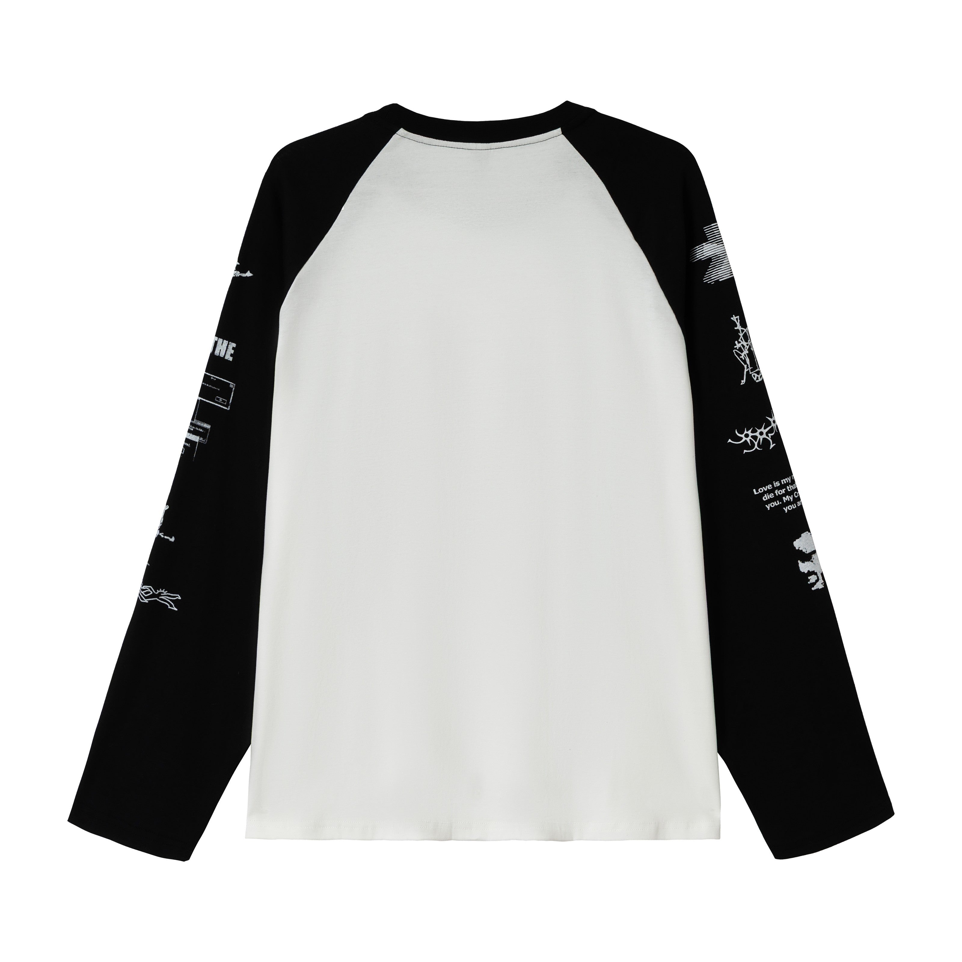 Omirad Graphic Raglan Long-Sleeve T-Shirt