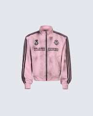 High Street Zip-Up Stand Collar Jacket