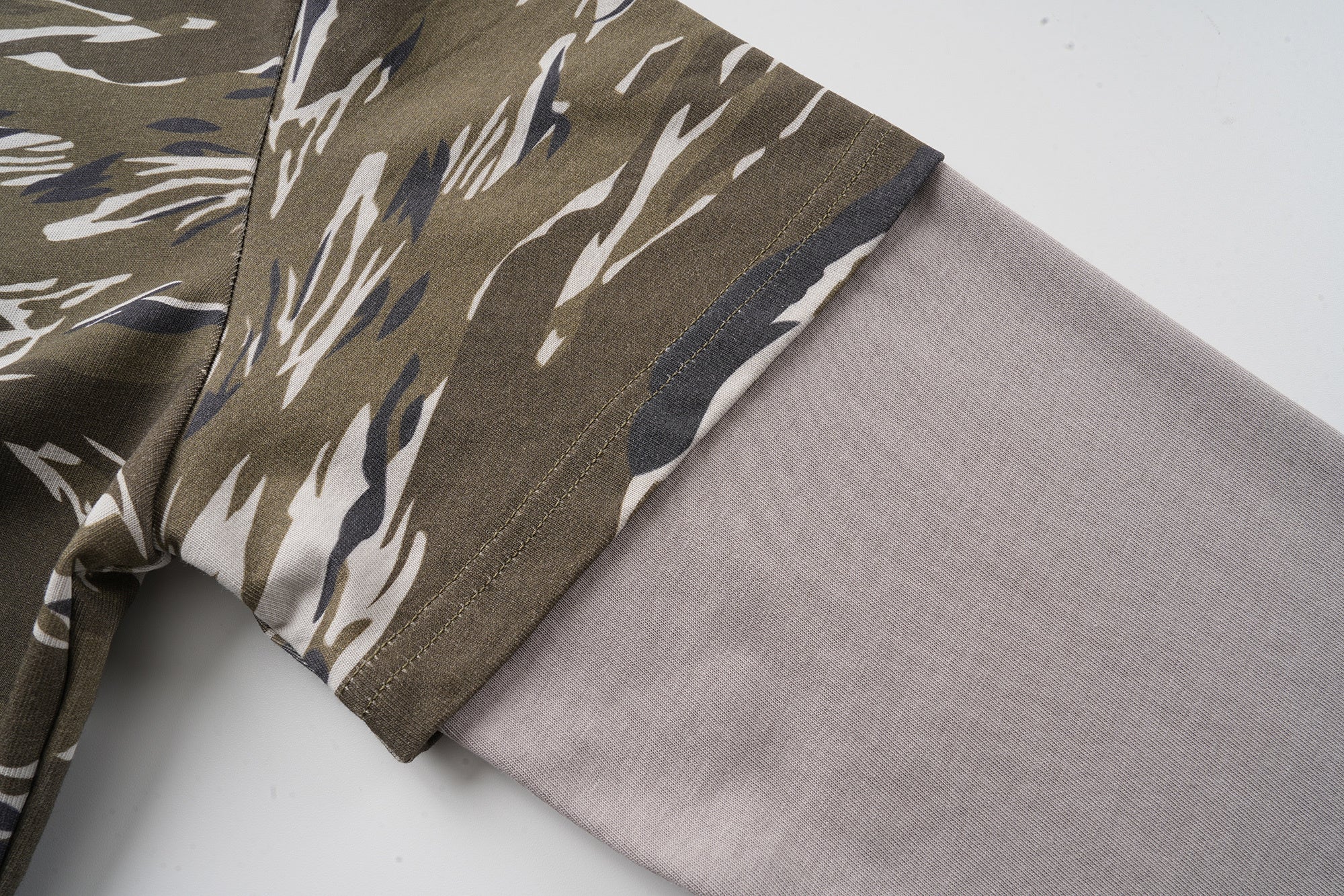 Omirad Camo Layered Long Sleeve Tee*