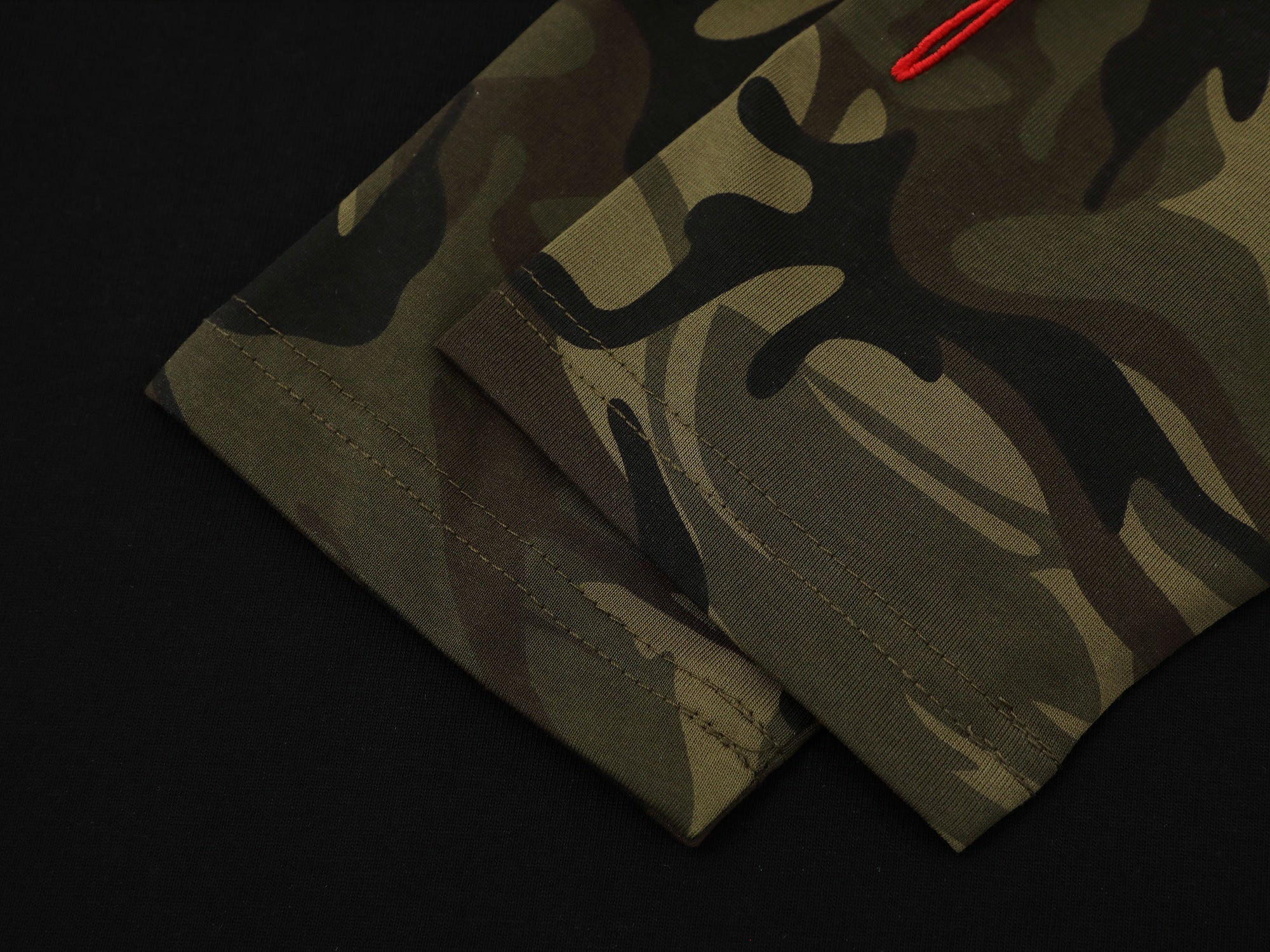 Omirad Camo Sleeve Raglan Long Sleeve Tee