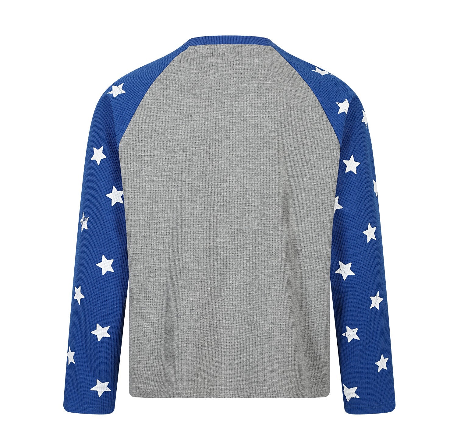 Omirad Star Raglan Waffle Long Sleeve Tee
