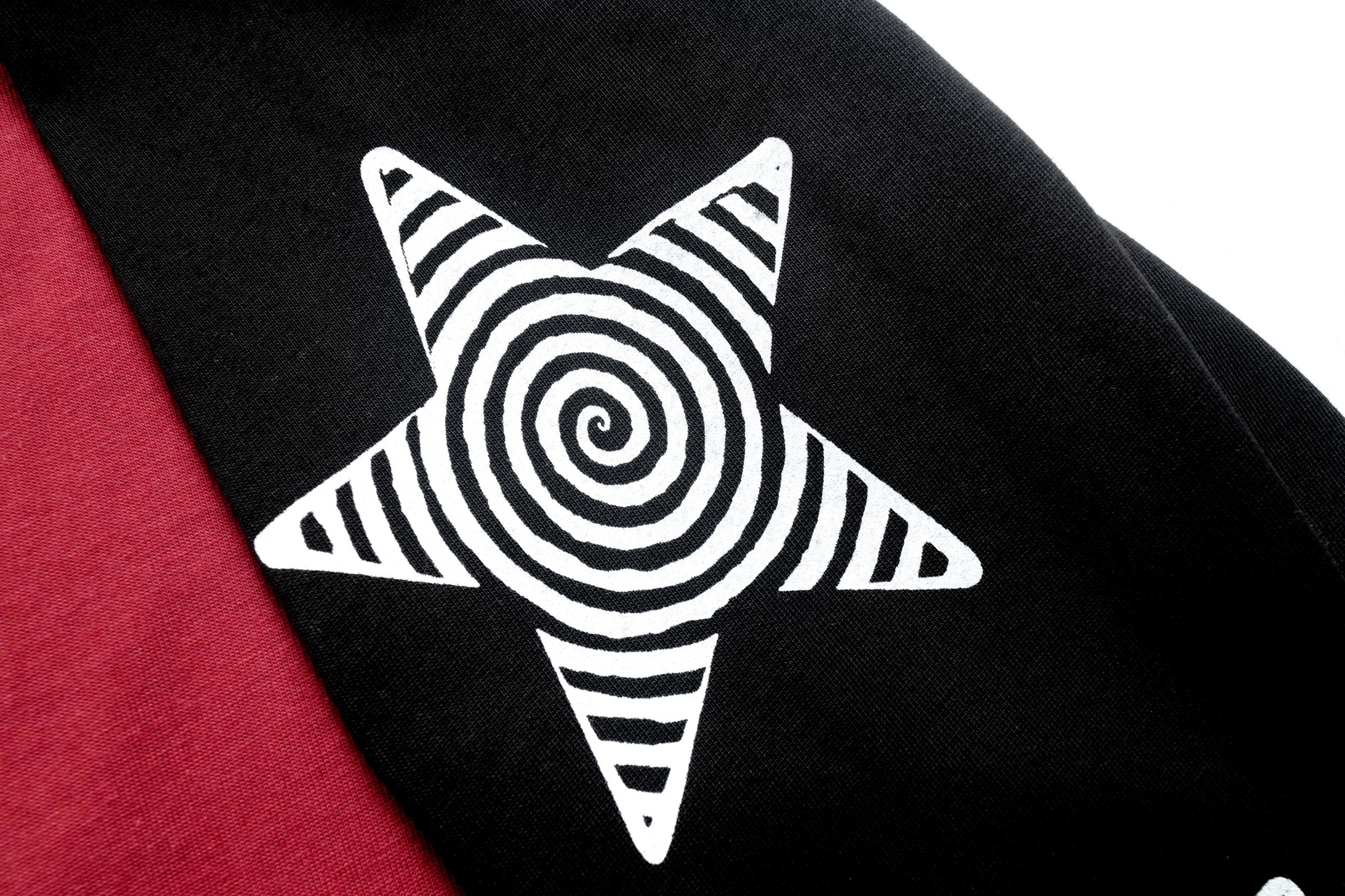Omirad Anime Graphic Raglan Long Sleeve Tee