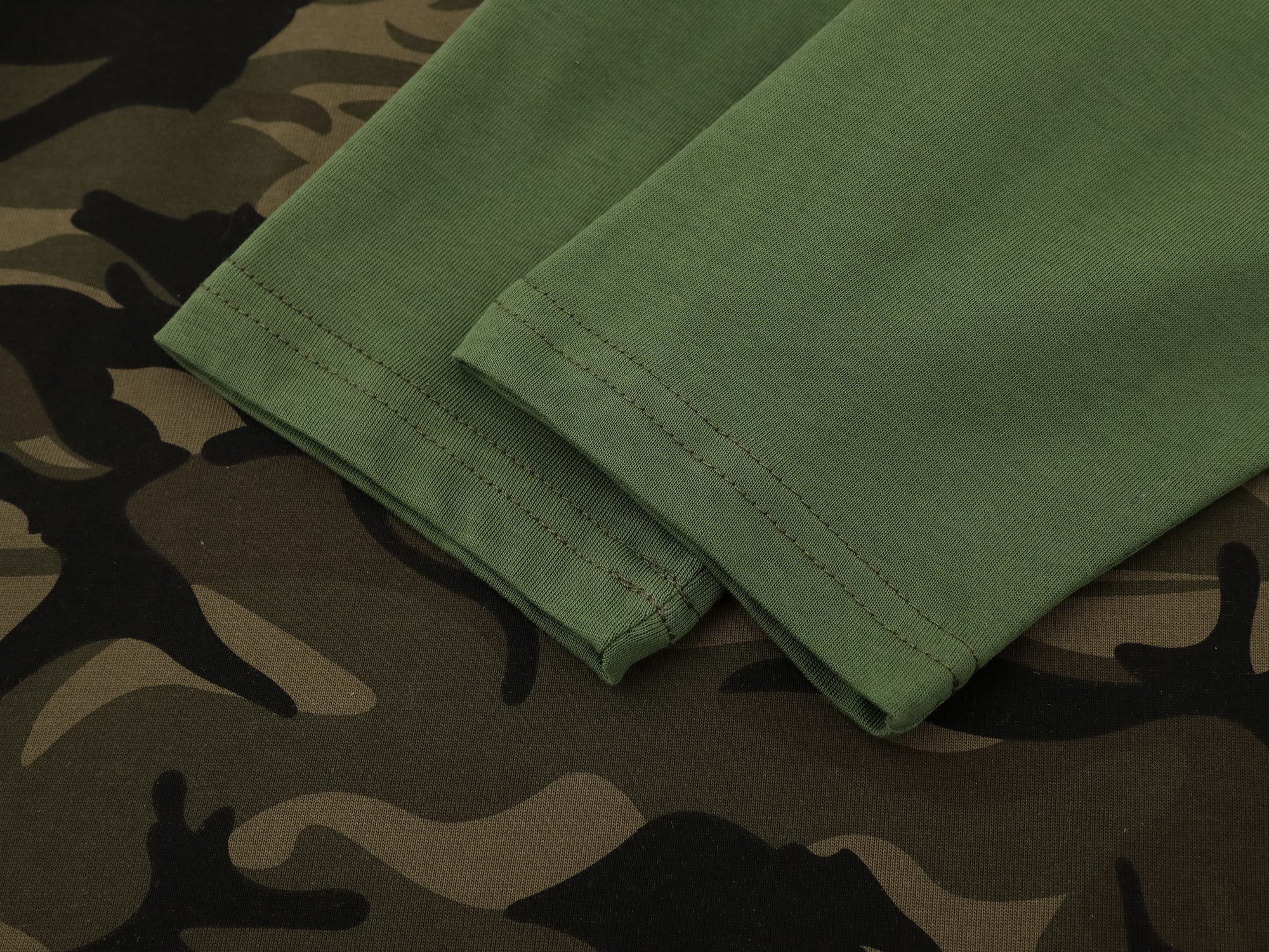 Omirad Layered Camo Long Sleeve Tee