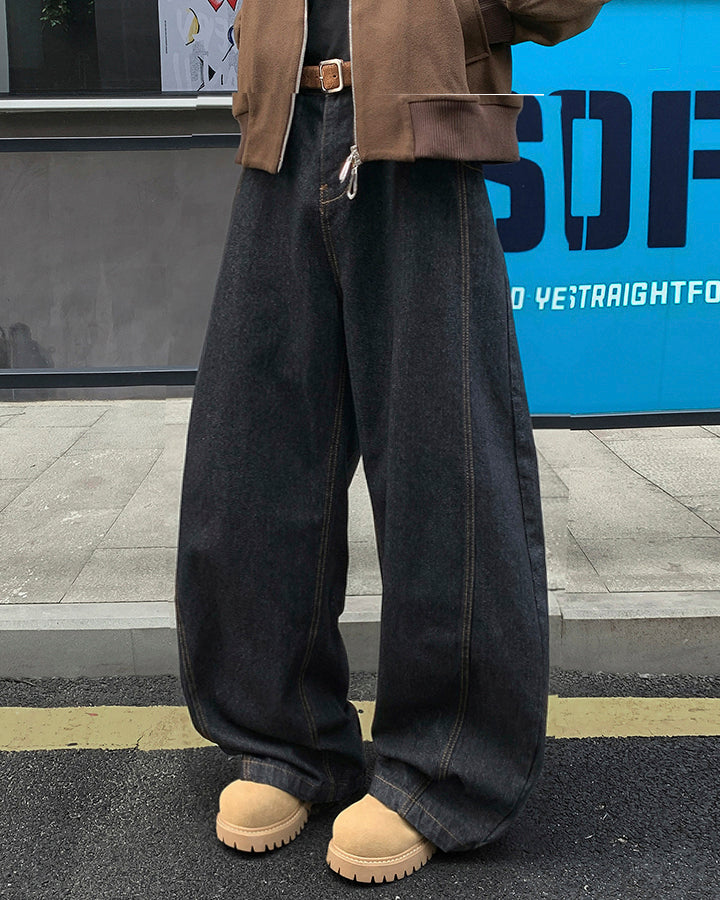 New Vintage Washed Denim Jeans