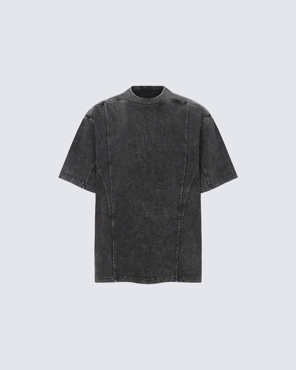 Vintage Washed Deconstructed Casual Tee