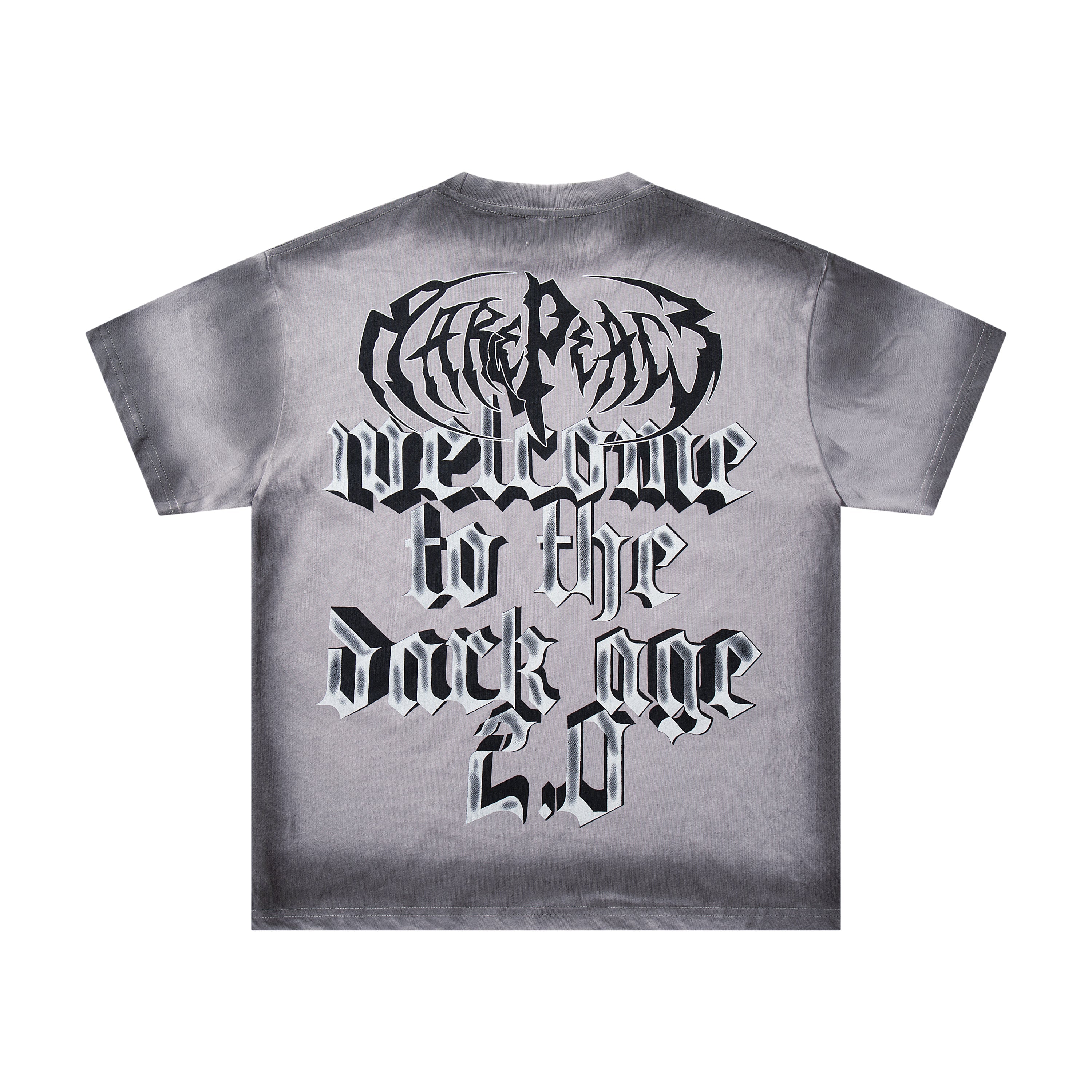 Rare Peace Trust No One Welcome To The Dark Age 2.0 Graphic Streetwear Tee