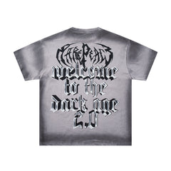 Rare Peace Trust No One Welcome To The Dark Age 2.0 Graphic Streetwear Tee