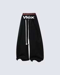 New High Street Colorblock Wide Sweatpants